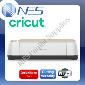 Cricut Ultimate Smart Cutting Machine-Champagne-QuickSwap Tools-Design Space Software